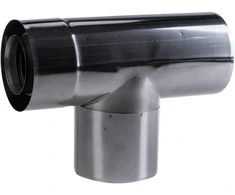 SpiroFlex 60/100 turbo trójnik dwuścienny (n)