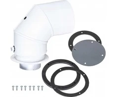 SpiroFlex 80/110-80/125 TWK baltas adapteris