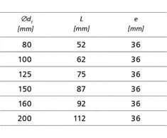 SpiroFlex 90° alkūnė DN 160