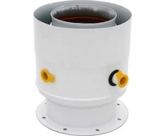SpiroFlex Adapteris F 60/100-80/125 su baltomis jungtimis
