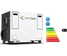 Spiroflex Horizontalus šilumos atgavimo įrenginys VENT CLEAR HD4 HE Comfort 450 m3/h
