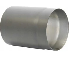 SpiroFlex Juodas vamzdis 150 0,25 m
