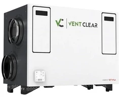 SpiroFlex Rekuperatorius horizontalus VENT CLEAR HD6 HR Comfort Plus 630 m3/h