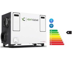 Spiroflex Horizontalus šilumos atgavimo įrenginys VENT CLEAR HD6 HE Comfort 600 m3/h