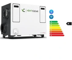 SpiroFlex rekuperatorius horizontalus Vent Clear HD3 Ultimate (SX-RHD3ERVU)