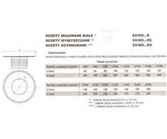 SpiroFlex Rozetė blizga fi 125