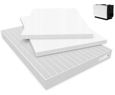 Spiroflex VENT CLEAR HA350, HA500, HA4, HA5 rekuperatoriaus filtrų rinkinys