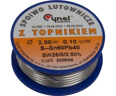 SOLDER BOND LC60 FI=2.5MM RITE 100G 60315 KITA