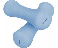 Neopreninių hantelių rinkinys Spokey BONE 2x1 kg