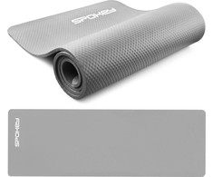 Gimnastikos kilimėlis Spokey Softmat 180x60x1,5 cm, pilkas, 928927