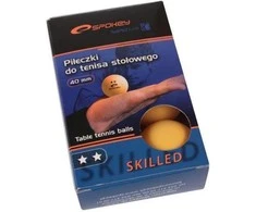 Stalo teniso kamuoliukai Spokey Skilled **, 6vnt.