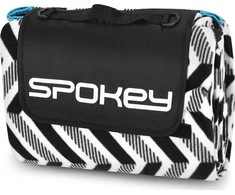 Vilnonė iškylos antklodė 180 x 210 cm su aliuminio folija Spokey PICNIC ZIGZAG
