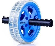Spokey TWIN B II Double Roller, One size, Mėlyna/juodas
