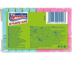 Drabužių segtukai 50 vnt. SPONTEX