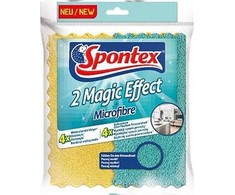 Spontex Šluostė mikropluošto Magic Effect 20.5x22cm, 2vnt