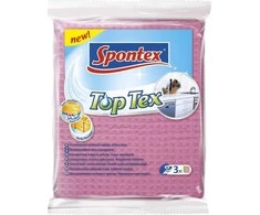 Top Tex kempinės audinys, 3 vienetai SPONTEX