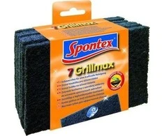 Šveitimo padukai Spontex Grillmax, juodi, 7 vnt.