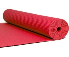Sportech Mata JogA PVC 173x61x0,4 cm S825740 raudona