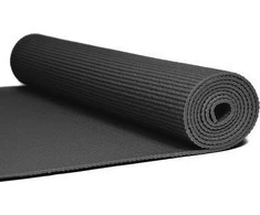 Sportech Mata JogA PVC 173x61x0,4 cm S825740 Juoda