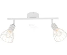 Lubinis šviestuvas Lubų žibintas SPOT Light Megan 2x60W E14 balta lempa (2743202)