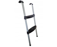 Springos Batuto laipteliai, metalinės kopėtėlės, 2 laipteliai, KUBISPORT, 366–429 cm