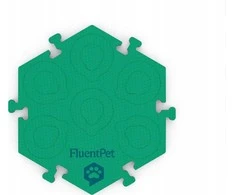 Springos FluentPet - HexTile Flex - Putų sagos kilimėlis - žalias