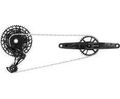 Pavarų grupė SRAM NX Eagle DUB Groupset (Rear Der, Trigger Shifter w Clamp, Crankset DUB 12s 175 BOOST w DM 32t X-SYNC Chainring, Chain 126 links 12s,Cassette PG-1230 11-50t, Chaingap Gauge)