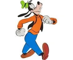 Disney Dekoracje Scienne Sienų dekoravimas Mickey Mouse - Goofy (maža)