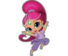 Nickelodeon Dekoracje „Shimmer &amp; Shine Wall“ dekoravimas - mirgėjimas (mažas)