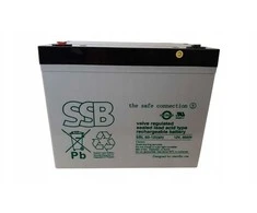SSB SBL 60-12i(sh) 12V 60Ah AGM Akumuliatorius, nereikalaujantis priežiūros, skirtas buferiniam darbui