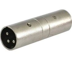 Garso stoties kokybė (ssq) SSQ HA13 SS-1853 Adapteris XLR kištukas - XLR kištukas, chromuotas