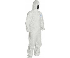 Vienkartinis kombinezonas DuPont TD127S 400, dvigubos apdailos, dydis M, TD127SWHXL002500