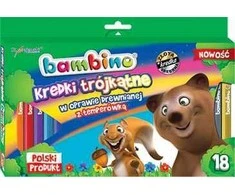 St. Majewski BAMBINO trikampiai taškai 18kol.in medienos + tempo.