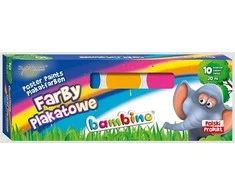 Guašas BAMBINO 5903235005008, 10 spalvų