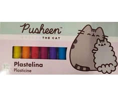 St. Majewski Plastilinas 12 spalvų su Pusheen personažu