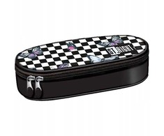 STRIGHT PENCIL CASE CHESSBOARD BUTTERFLIES