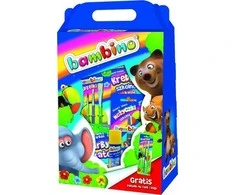 St. Majewski BAMBINO dovanų rinkinys - dažų rinkinys, kreidelės