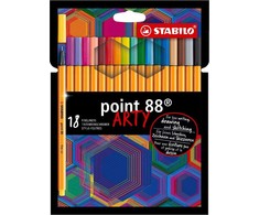 Stabilo Rašikliai point 88 ARTY 18vnt.