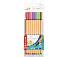 Stabilo Cienkopis Point 88 pastelė 8vnt STABILO dėklas
