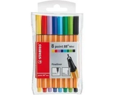 Stabilo Tinkopolis mini 8 spalvų dėklas (134984)