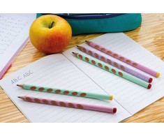 Stabilo Pieštukas HB EASY graph R pastel rausvas