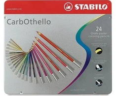Stabilo STABILO CarbOthello, daugiaspalvis, 24 vnt.
