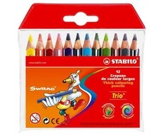 STABILO Trio, daugiaspalvis, Čekijos Respublika, 4,2 mm, 10 mm, 127 mm, 117 mm