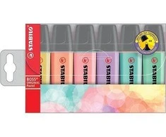 Stabilo Šviesesnis bosas pastel- 6 spalvos (241292)