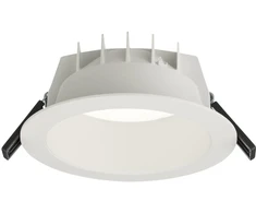 Stabilus Zevercsslr INVERSO II 150 įleidžiamas šviestuvas 10W 1000LM 3000K, išpjova Ø150mm, baltas - STANDARTINIS