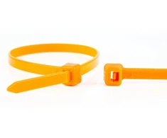 Stabilus WKK 110194371 opaska kablowa Zwalniana opaska kablowa Plastik, Poliamidowy Oranžinė 100 vnt.