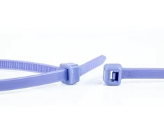 Stabilus WKK Kabelių jungtys iš plastiko Violetinė 100x2,5mm 100 vnt.