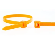 Stabilus WKK Złączki kablowe su tworzywa sztucznego Oranžinis 100x2,5mm 100 St.