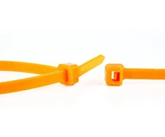 Stabilus WKK Złączki kablowe su tworzywa sztucznego Oranžinis 100x2,5mm 100 St.