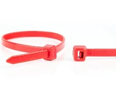 Stabilus WKK Złączki kablowe su tworzywa sztucznego Raudona 100x2,5mm 100 St.